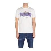 Dsquared2 T-Shirts White, Herr