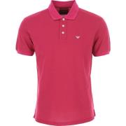 Emporio Armani Fuchsia T-shirts och Polos Pink, Herr