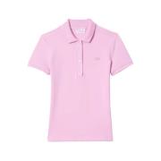 Lacoste Polo Shirts Pink, Dam