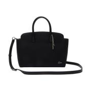 Lacoste Handbags Black, Dam