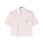 Versace Shirts Pink, Dam