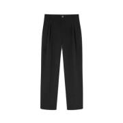 Versace Jeans Couture Wide Trousers Black, Dam