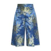 Etro Jacquard shorts Blue, Dam