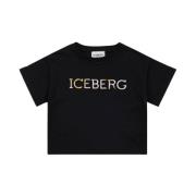 Iceberg T-Shirts Black, Dam