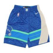 Nike NBA City Edition Basketball Shorts 2023/24 Blue, Herr