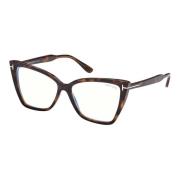 Tom Ford Eyewear frames FT 5844-B Blue Block Brown, Dam