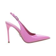 Sergio Levantesi Elegant Läderhöjd Sandal Pink, Dam