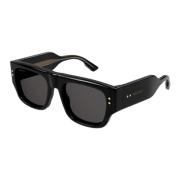 Gucci Stiliga Gg1262S Solglasögon Black, Unisex