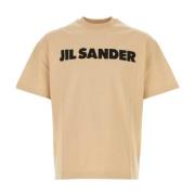 Jil Sander T-Shirts Beige, Herr