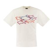 Paul & Shark T-Shirts White, Herr