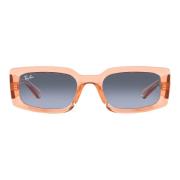 Ray-Ban Kiliane Organiska solglasögon i Transparent Orange Orange, Dam