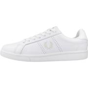 Fred Perry Läder Sneakers White, Herr
