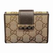 Gucci Vintage Pre-owned Canvas plnbcker Brown, Dam