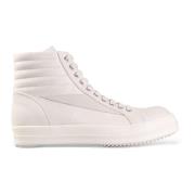 Rick Owens Lace-up Boots White, Herr