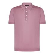 Low Brand Polo Shirts Pink, Herr