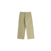 Burberry Trousers Beige, Dam