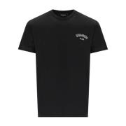 Dsquared2 Milano Cool Fit Svart Bomull T-shirt Black, Herr
