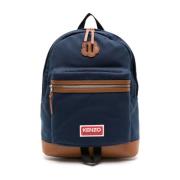 Kenzo Backpacks Blue, Herr