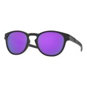 Oakley Matte Black Sunglasses with Prizm Violet Black, Herr