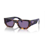 Prada Havana/Violet Solglasögon Multicolor, Unisex