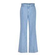 Marc Cain Flared Jeans Blue, Dam