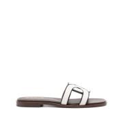 Tod's Vita Sandaler Sand.cuoio White, Dam