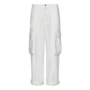 Frame Trousers White, Dam