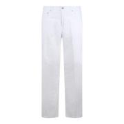 Haikure Straight Jeans White, Dam