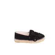 Chanel Vintage Pre-owned Mocka espadriller Black, Dam