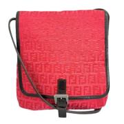 Fendi Vintage Pre-owned Canvas fendi-vskor Red, Dam