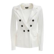 Emme DI Marella Jackets White, Dam