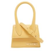 Jacquemus Pre-owned Pre-owned Laeder handvskor Yellow, Dam