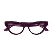 Balenciaga Moderna Cat-Eye Glasögon Purple, Dam