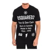 Dsquared2 T-Shirts Black, Herr