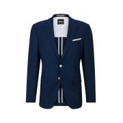 Hugo Boss Modern Slim Fit Jersey Blazer Blue, Herr