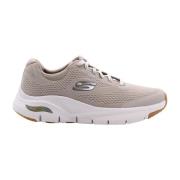 Skechers Stilig Herr Sneaker Beige, Herr