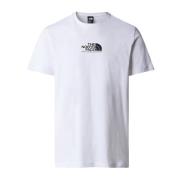 The North Face Fin Alpin Bomull T-shirt - Vit White, Herr