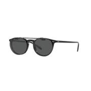 Oliver Peoples Riley-R OV 5004 Clip-On Solglasögon Black, Unisex