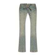 Misbhv Jeans med vintageeffekt Blue, Dam