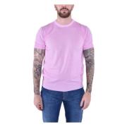 Kangra Mjuk Bomull Wave T-shirt Pink, Herr