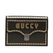 Gucci Vintage Pre-owned Laeder kuvertvskor Black, Dam
