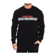 Dsquared2 Hoodies Black, Herr