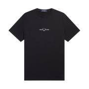 Fred Perry Shirts Black, Herr