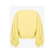 Pinko Sweatshirts Yellow, Dam