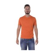 Armani Jeans Casual T-Shirt Sweatshirt Orange, Herr