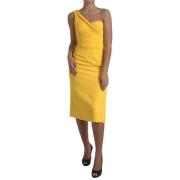 Dolce & Gabbana Maxi Dresses Yellow, Dam