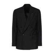 Lardini Blazers Black, Herr