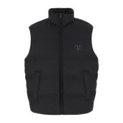 Valentino Garavani Puffer Vest Black, Herr