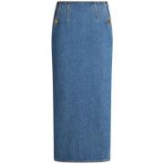 Etro Denim Skirts Blue, Dam