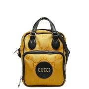 Gucci Vintage Pre-owned Tyg gucci-vskor Yellow, Dam